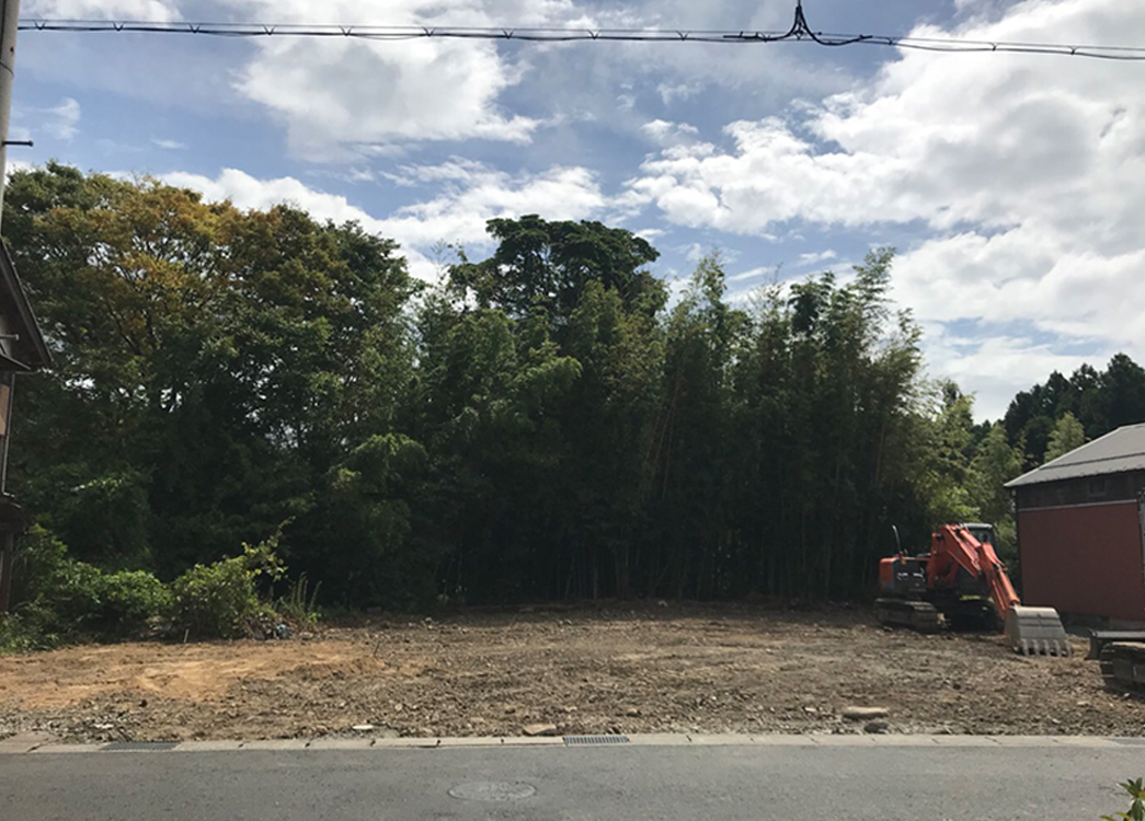 【滋賀県蒲生郡】鉄骨二階建 解体工事