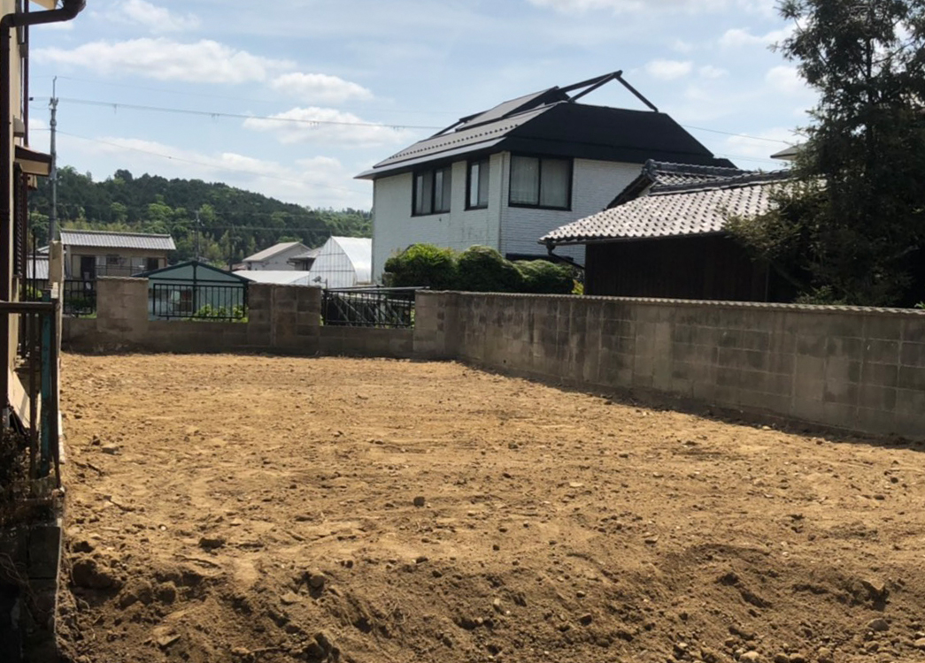 【滋賀県大津市】木造二階建解体工事　施工後