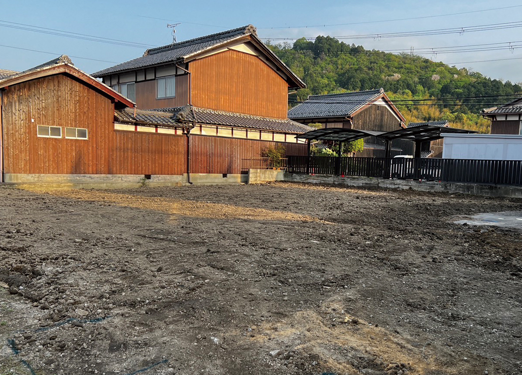 【滋賀県栗東市】木造瓦葺き2階建て解体工事　施工完了