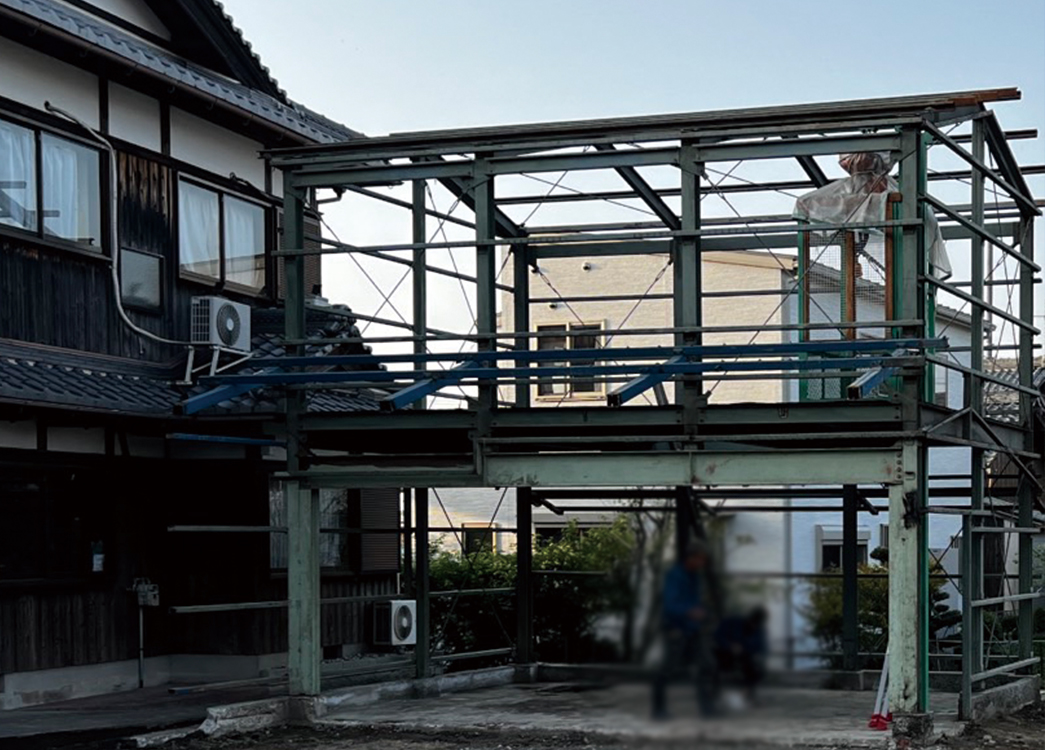 【滋賀県栗東市】 スレート鉄骨造 スレート撤去工事　施工完了