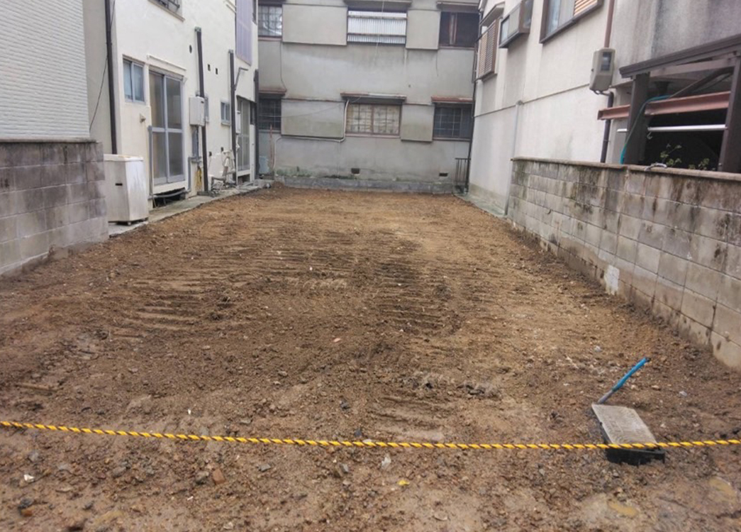 【大阪府茨木市】木造家屋2階建解体工事 施工完了